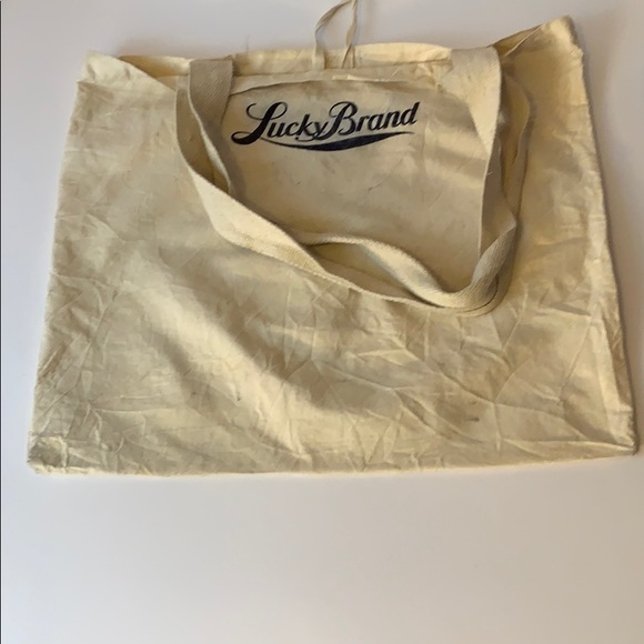 Lucky Brand Handbags - Lucky brand cotton tote bag.
